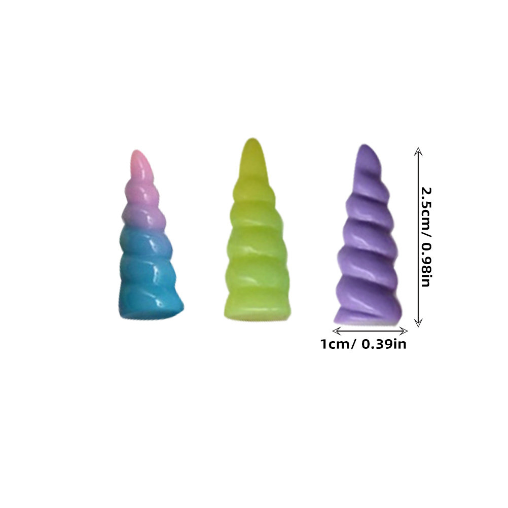 10 ชิ้น แตรยูนิคอร์นเรซินแบบเก - Resin Craft Supplies บทวิจารณ์และราคา